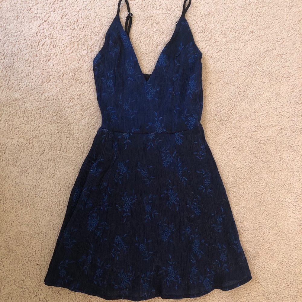 Semi formal blue dress
